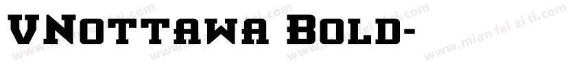VNottawa Bold字体转换